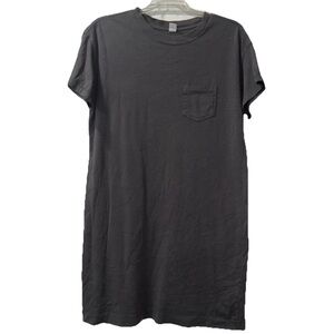 Old Navy Dark Gray  Short Sleeve T-Shirt Dress Women’s Size XS